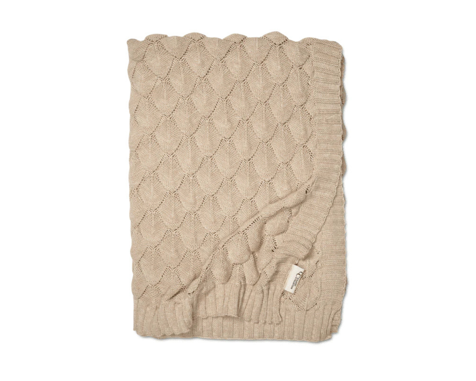 Classic Collection Pläd Gems viltti 130 x 170 cm beige