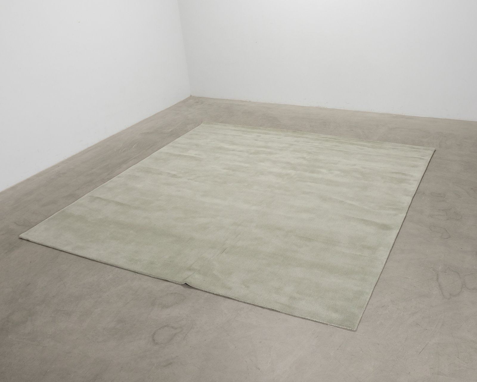 Layered Solid Wool matto 300 x 300 cm Sage