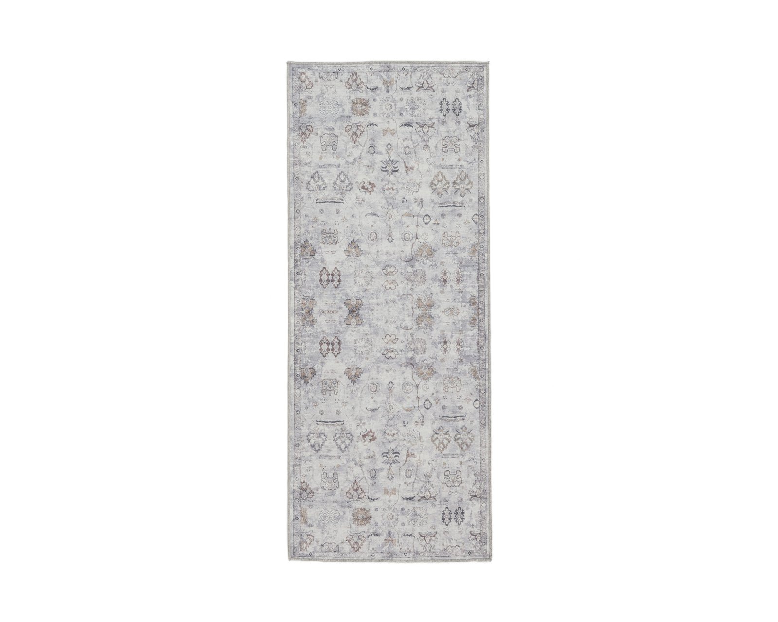 Rugvista Ganti Oriental matto 80 x 200 cm beige / harmaa