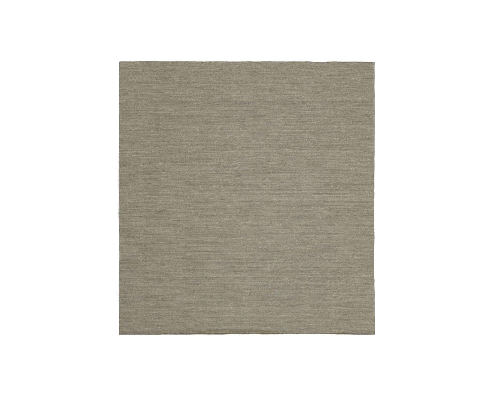 Rugvista Handloom Flat villamatto 200 x 200 cm beige / vaaleanharmaa
