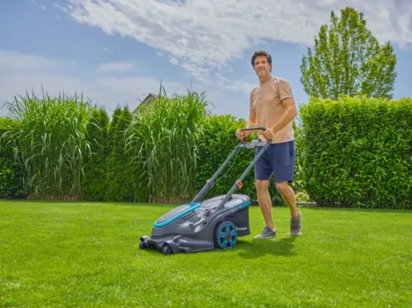 Gardena PowerMax Duo 46/36V P4A 4Ah -akkuruohonleikkuri