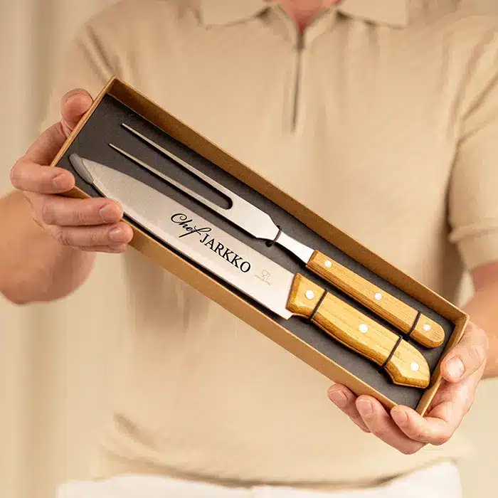 Veitsi- ja paistihaarukka