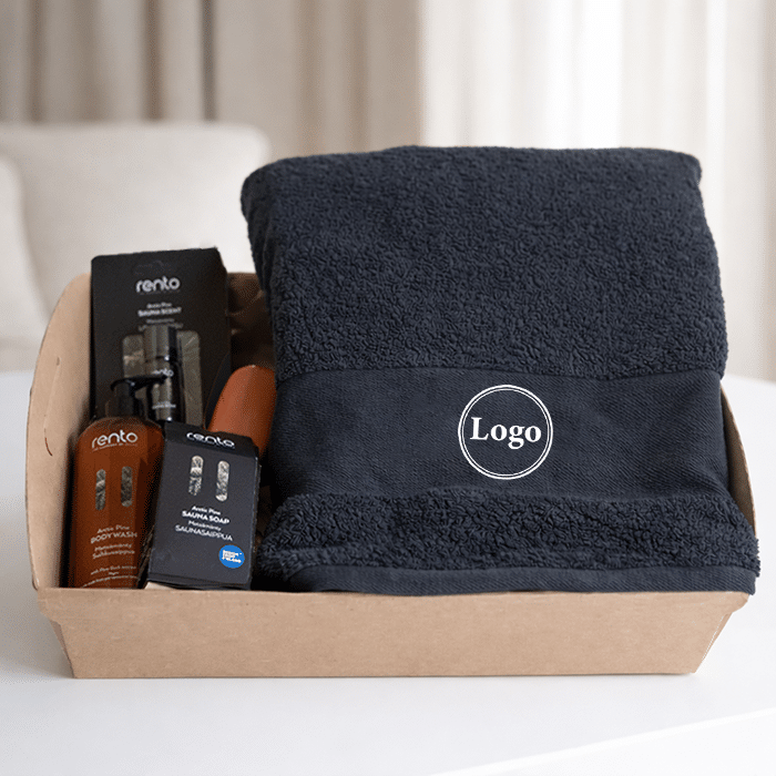 Deluxe Spa kori logolla