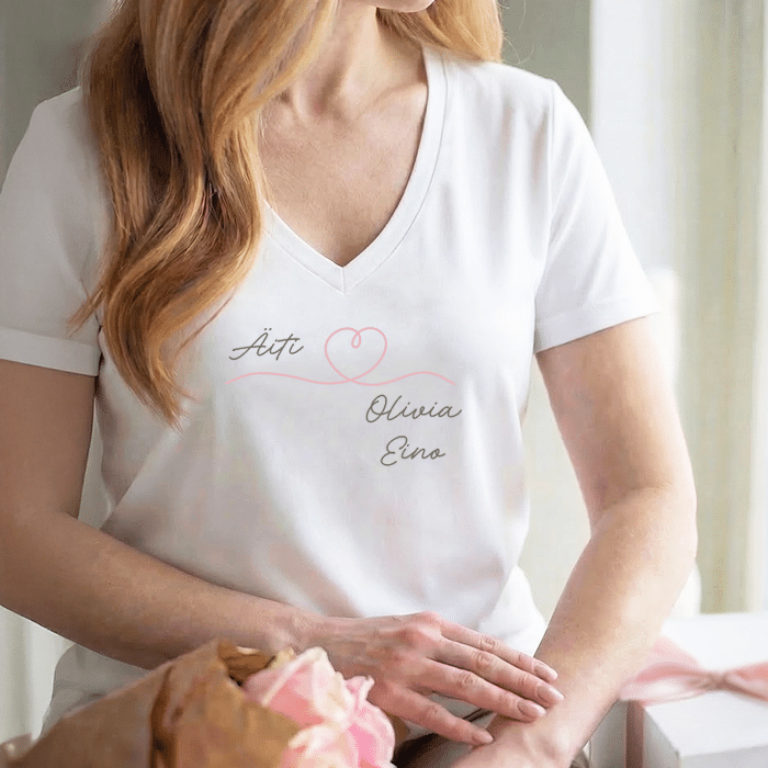 T-paita painatuksella, äidille XL