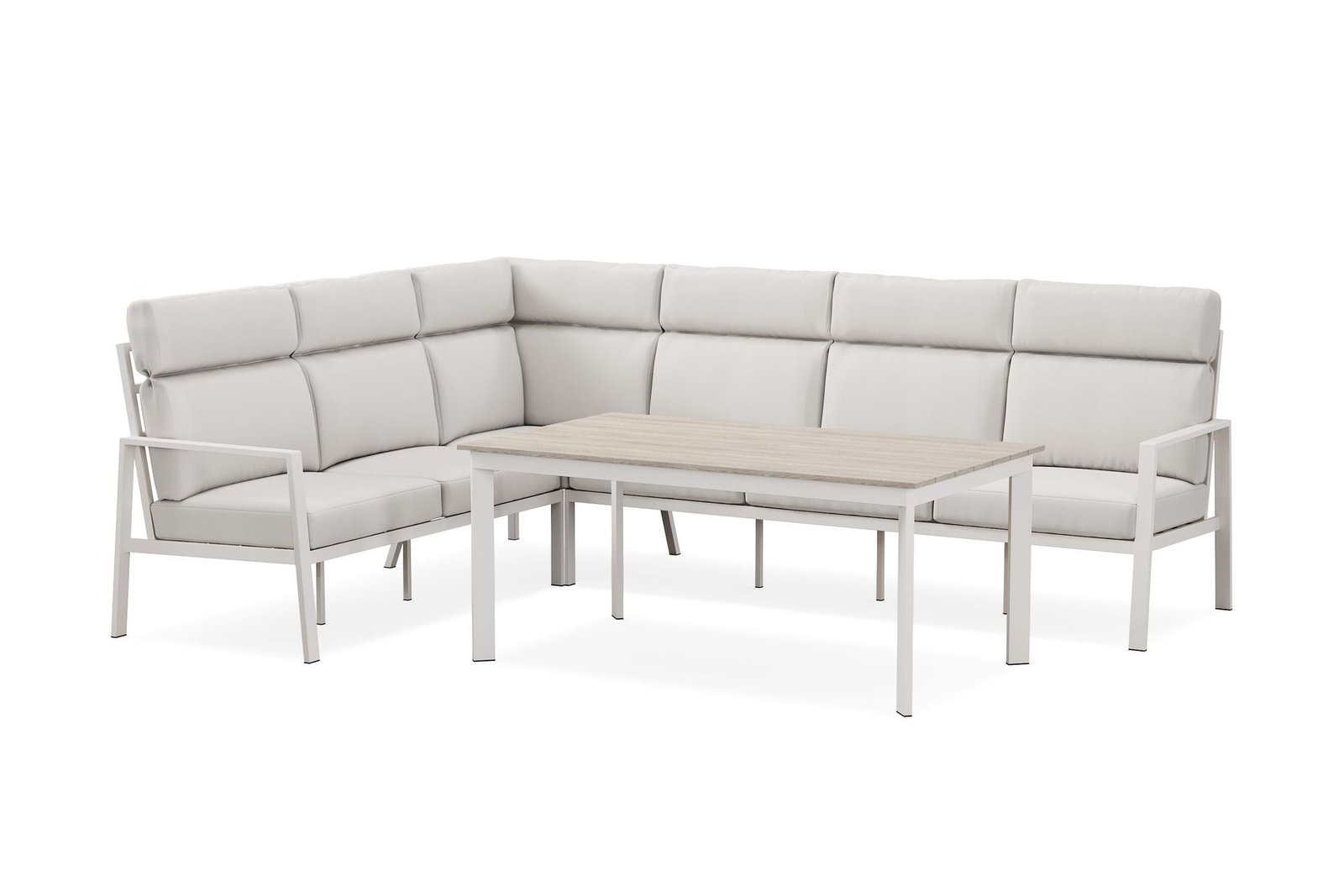 Ariany ulkokäyttöön tarkoitettu kulmasohvaryhmä - Beige
