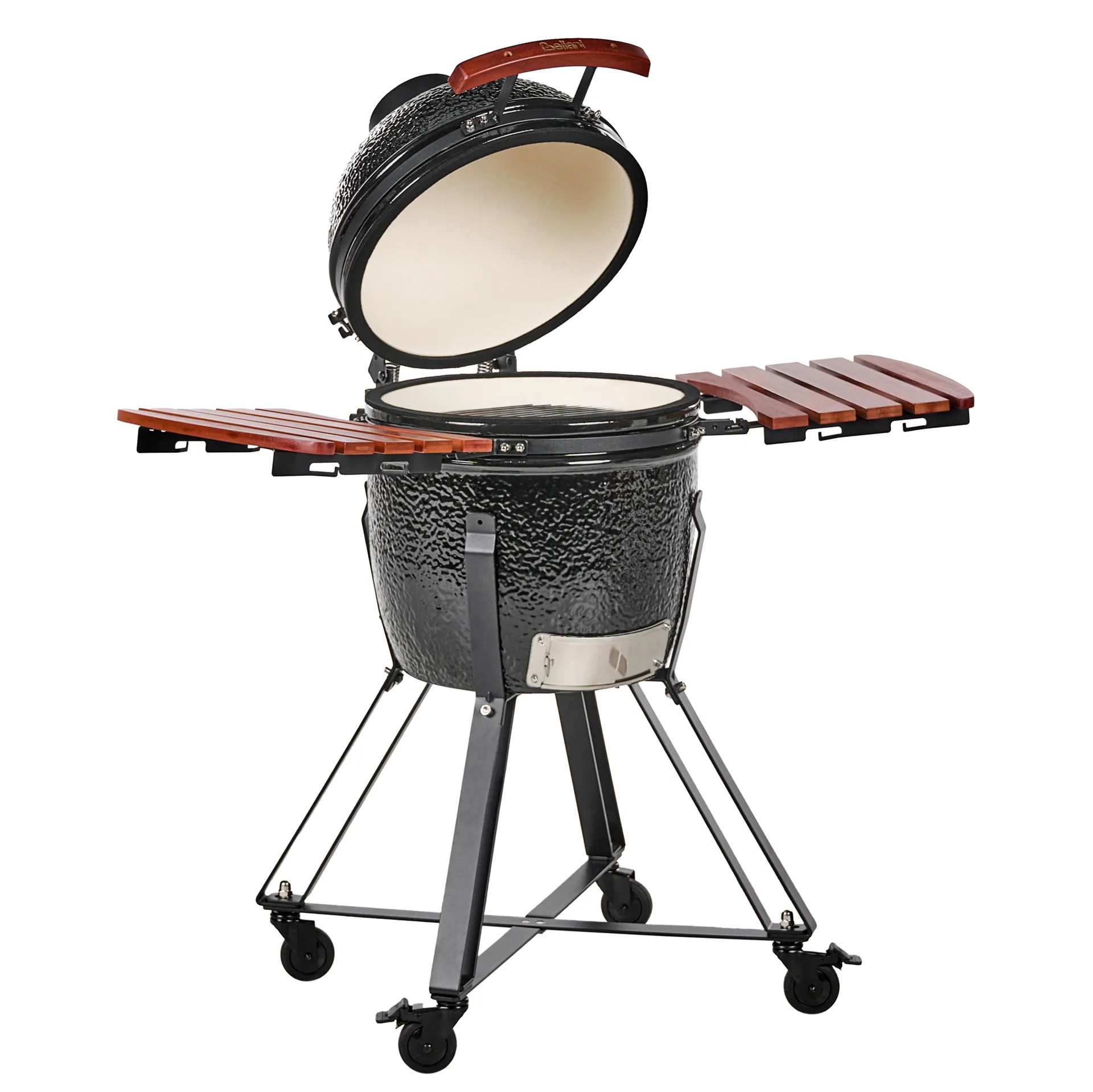Hiiligrilli Kamado Keramiikka - Musta/Ruskea