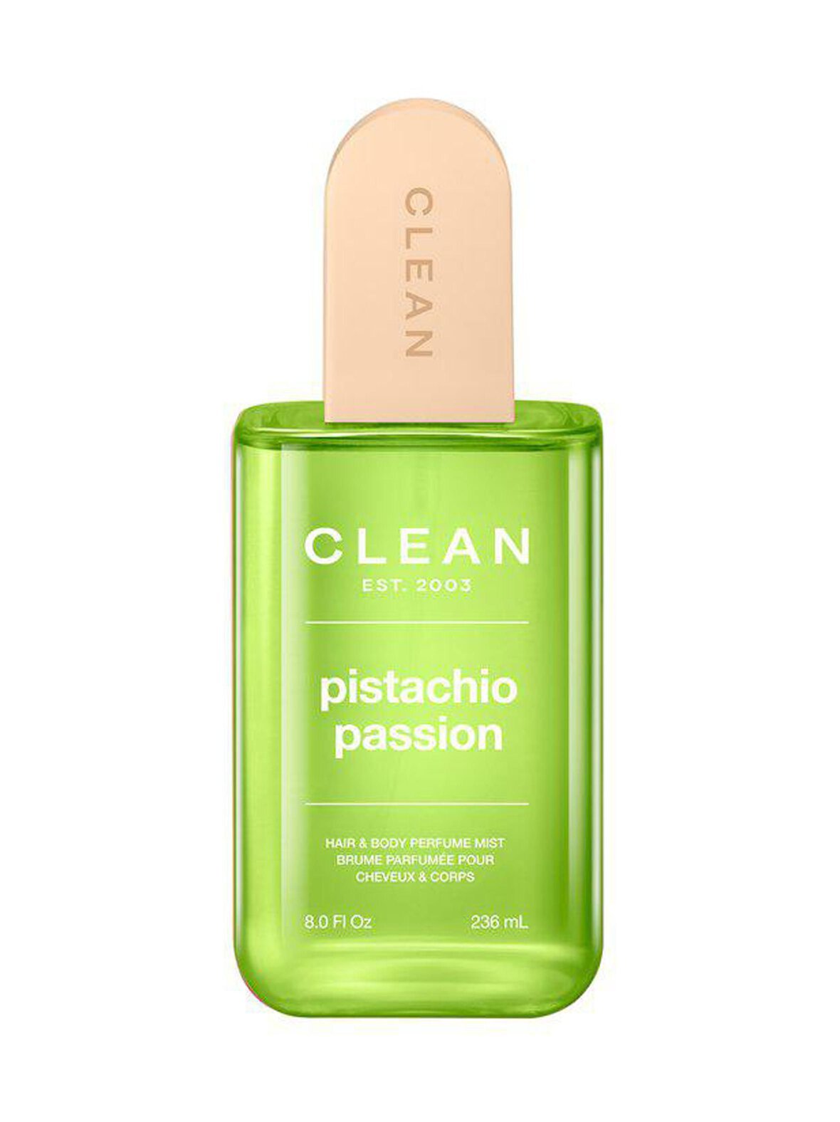 Pistachio passion hair & body perfume mist -hius- ja vartalosuihke