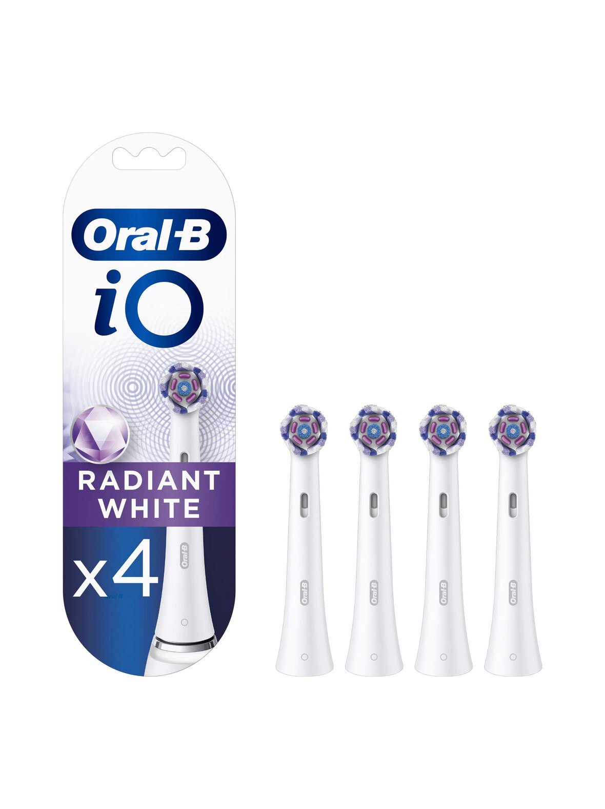 Io radiant white -vaihtoharja 4 kpl