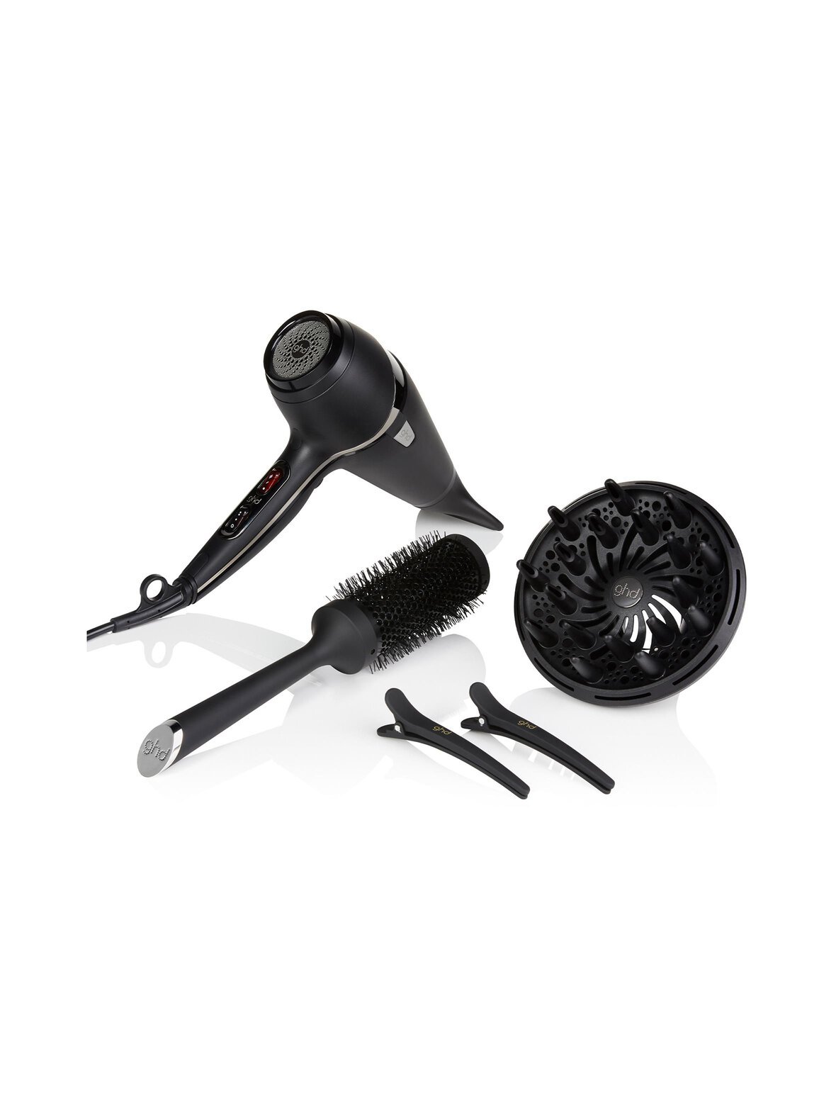 Air kit hair dryer with diffuser- hiustenkuivain ja diffusori
