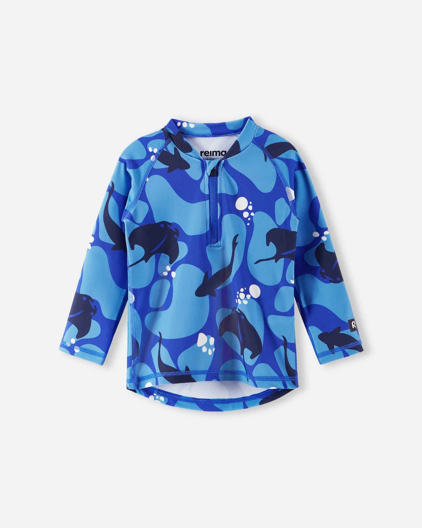 Reima pitkähihainen uimapaita Sunproof Shirt Tuvalu, sininen kuosi