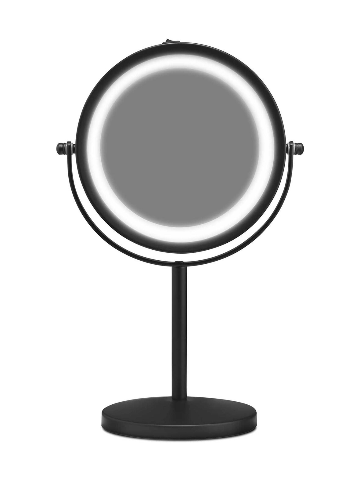 Table mirror with led light & x10 magnification -pöytäpeili