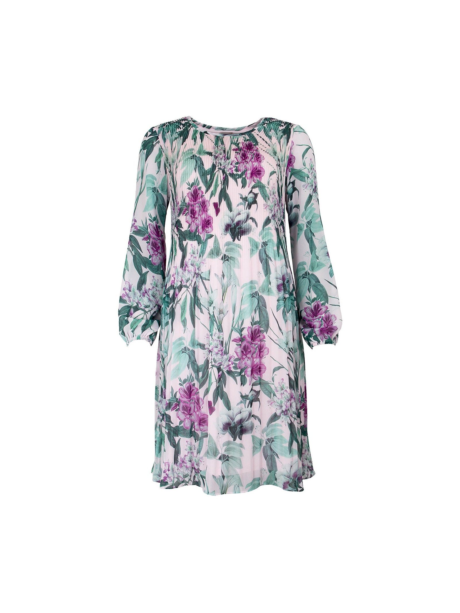 S.T.I mekko Kandriina Dress, vaaleanpunainen kuosi