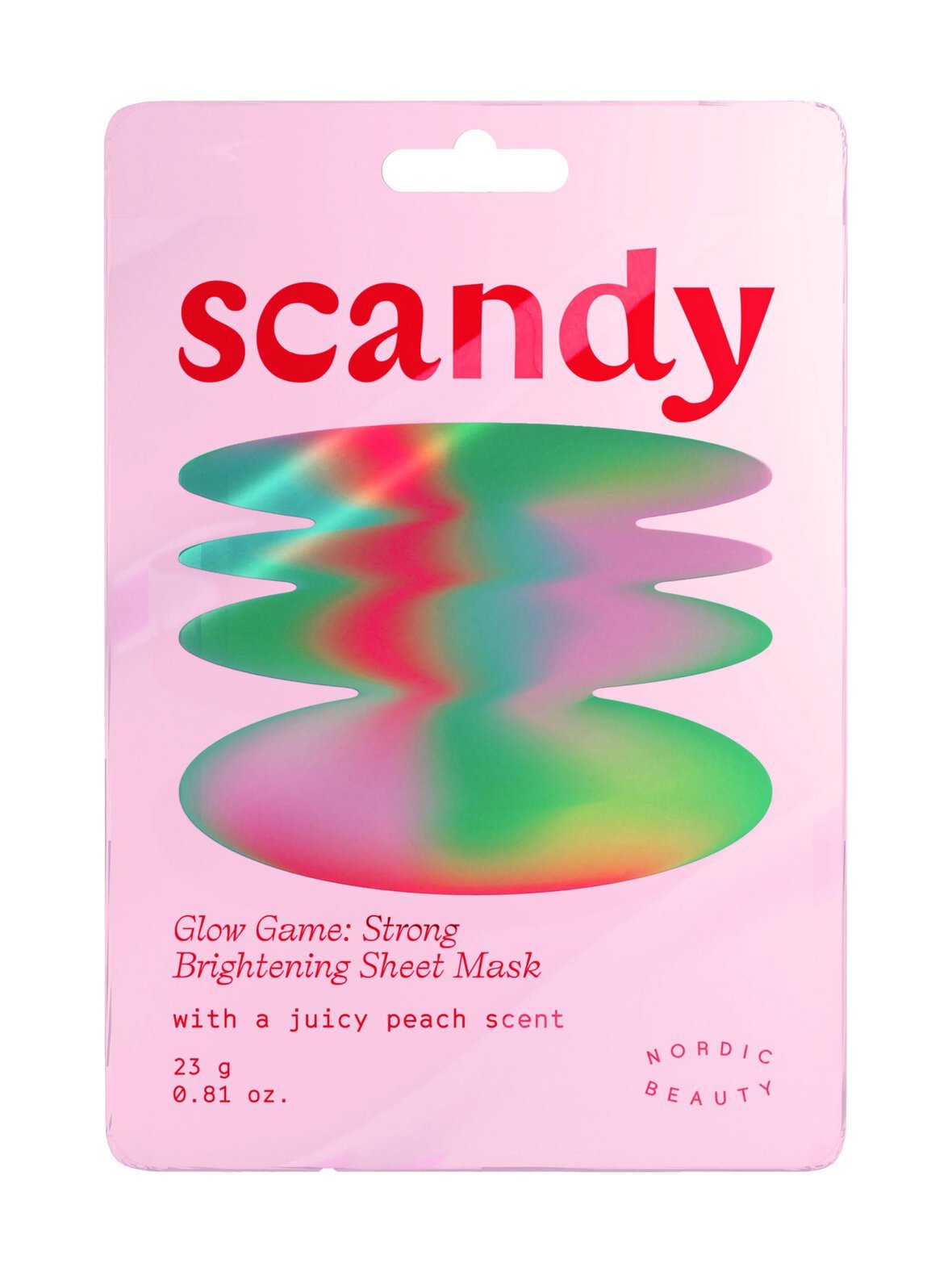 Scandy glow game -kasvonaamio