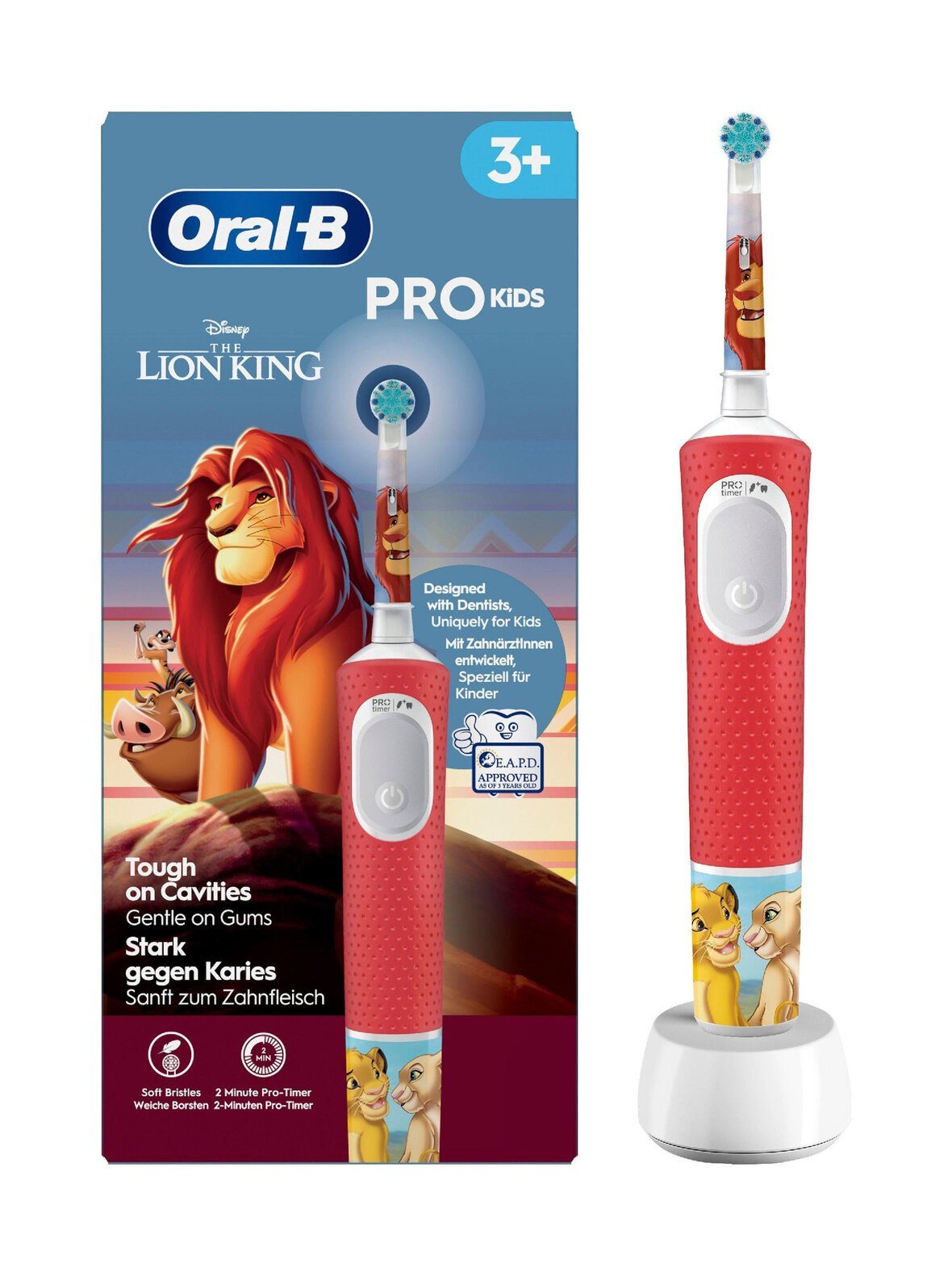Pro kids lion king -sähköhammasharja
