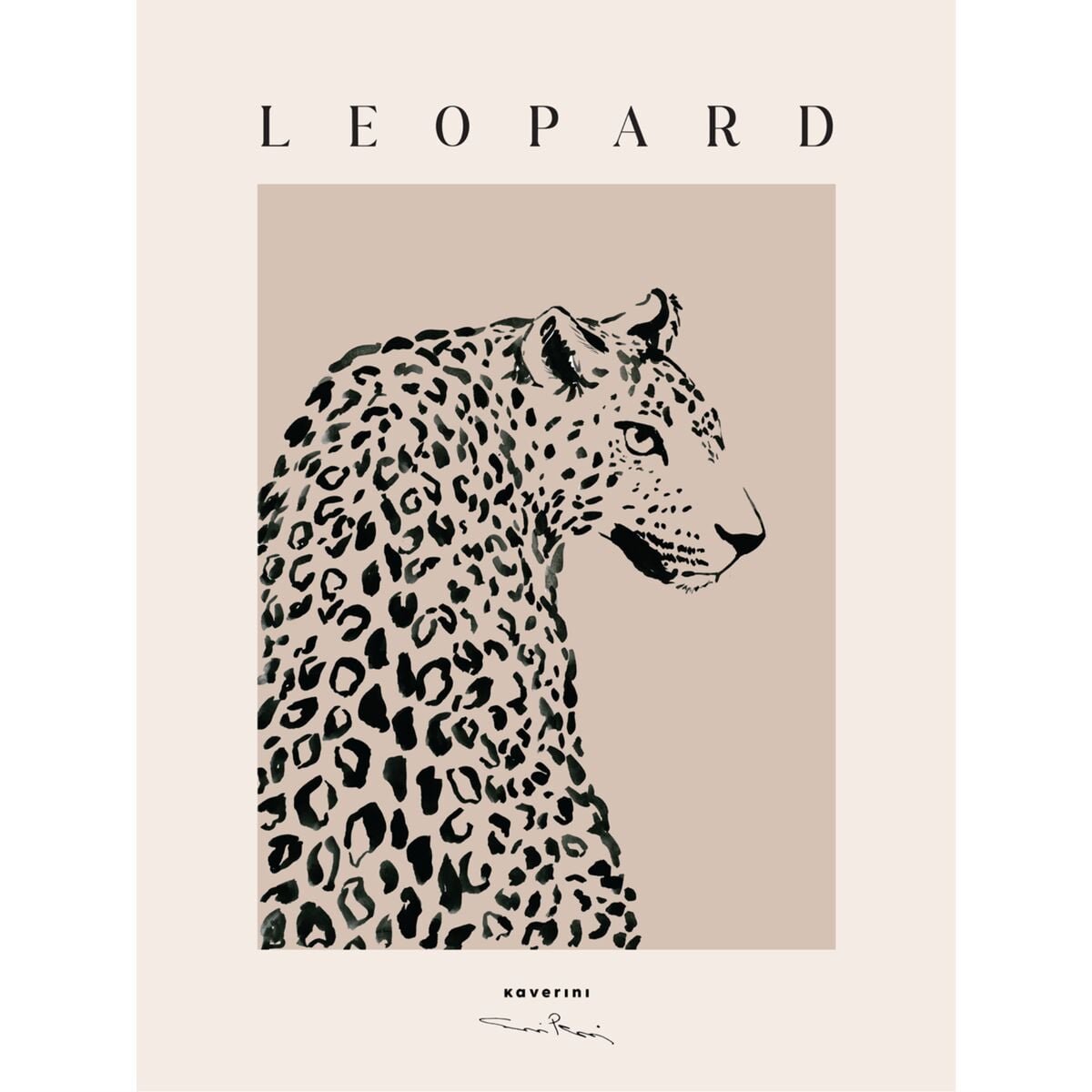 Kaverini Leopardi 50x70 cm