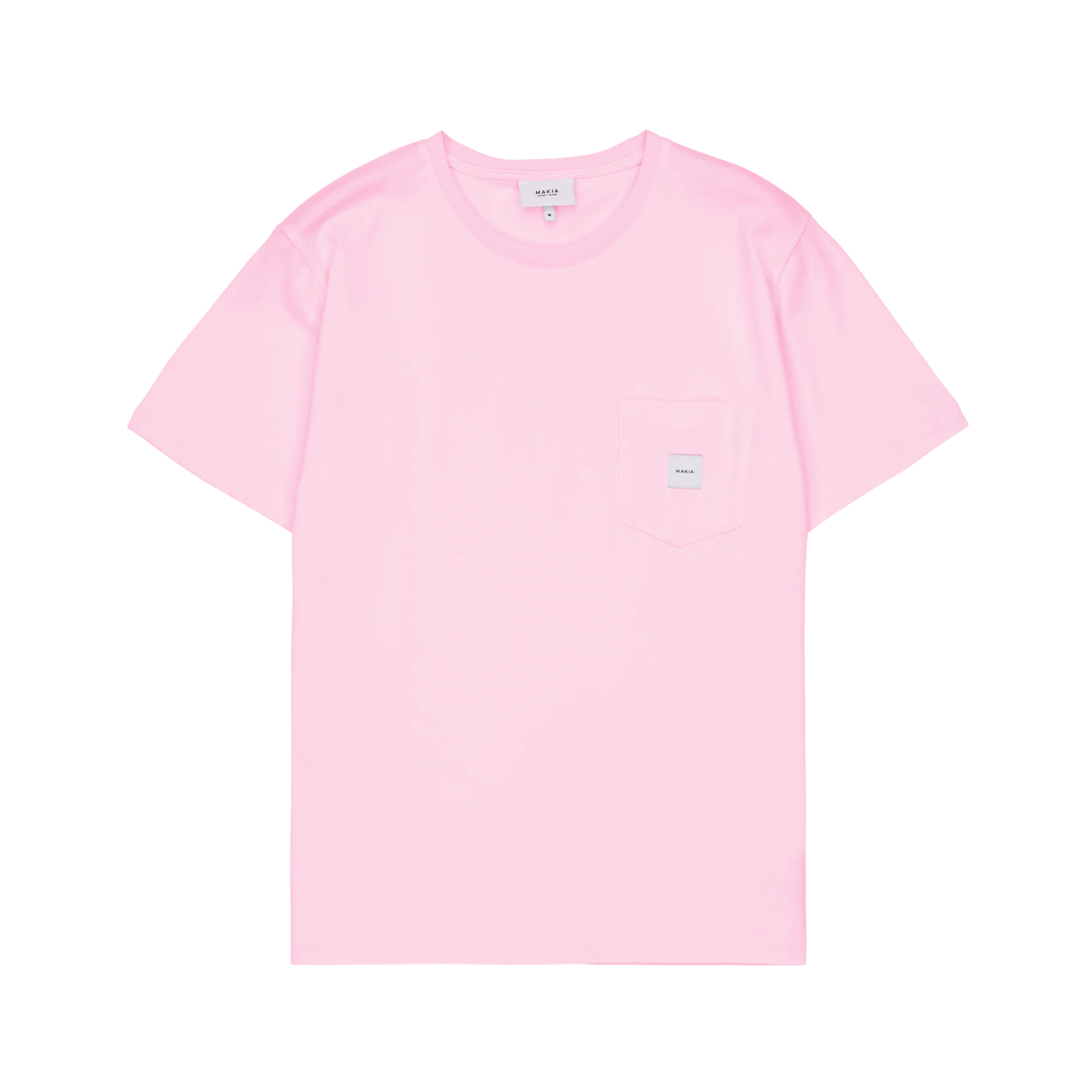Makia miesten t-paita K Square Pocket t-shirt, vaaleanpunainen