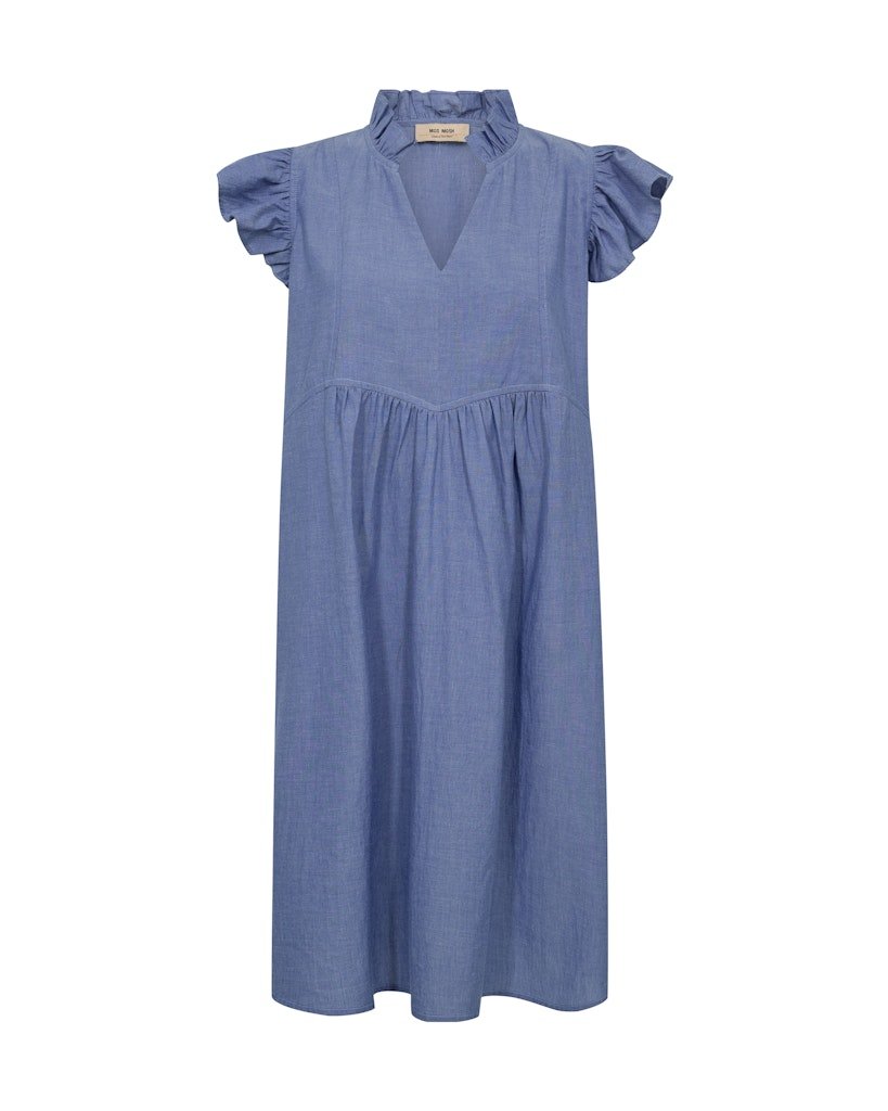 Mos Mosh mekko MMWaldy Izha Short Dress, Indigo
