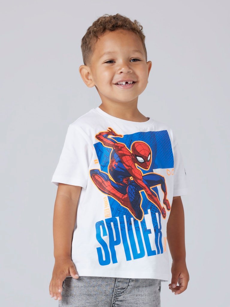 Name It lasten t-paita NmmNitin Spider, valkoinen