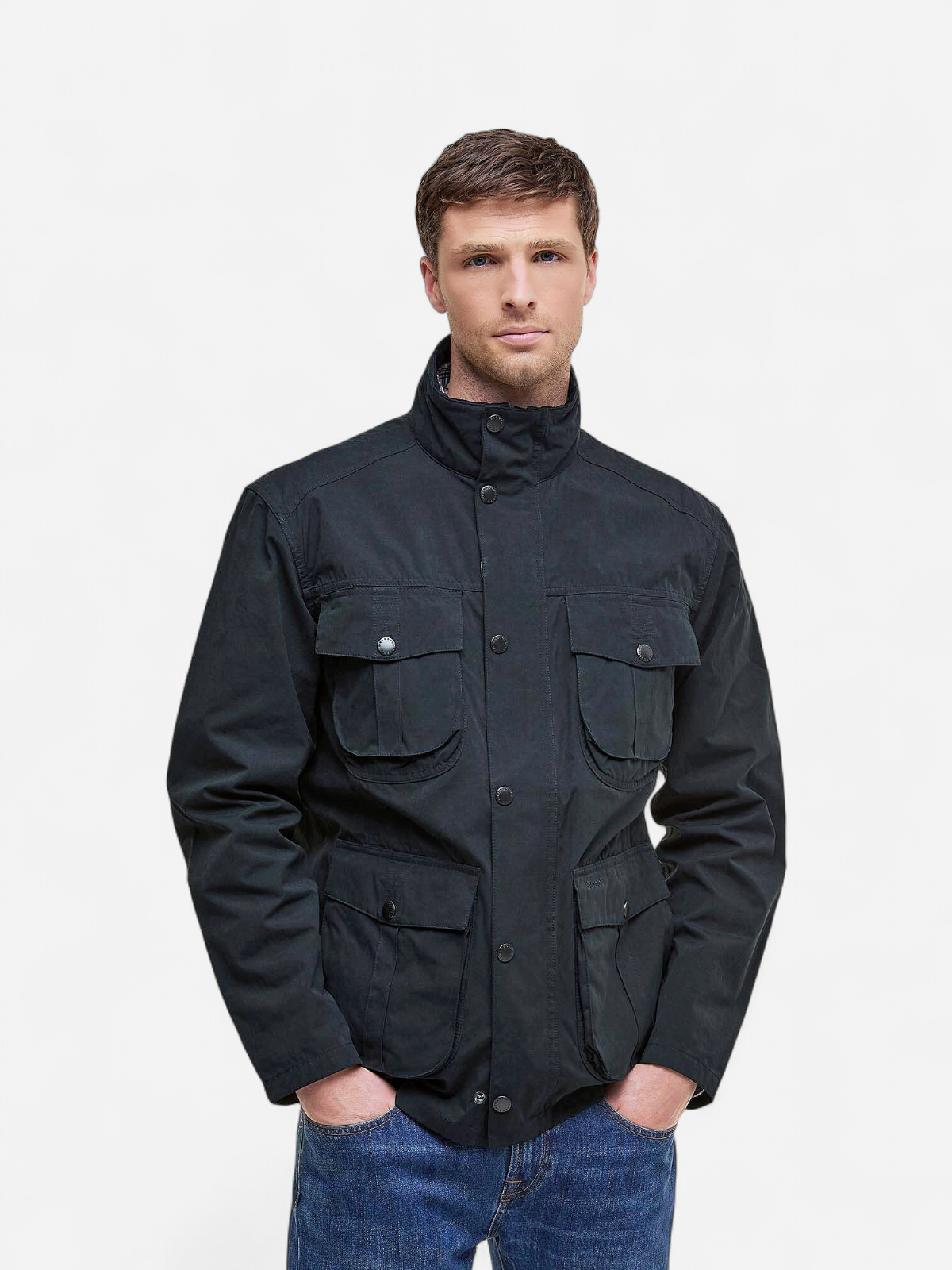 Barbour miesten takki Sanderling Casual Jacket, tummansininen