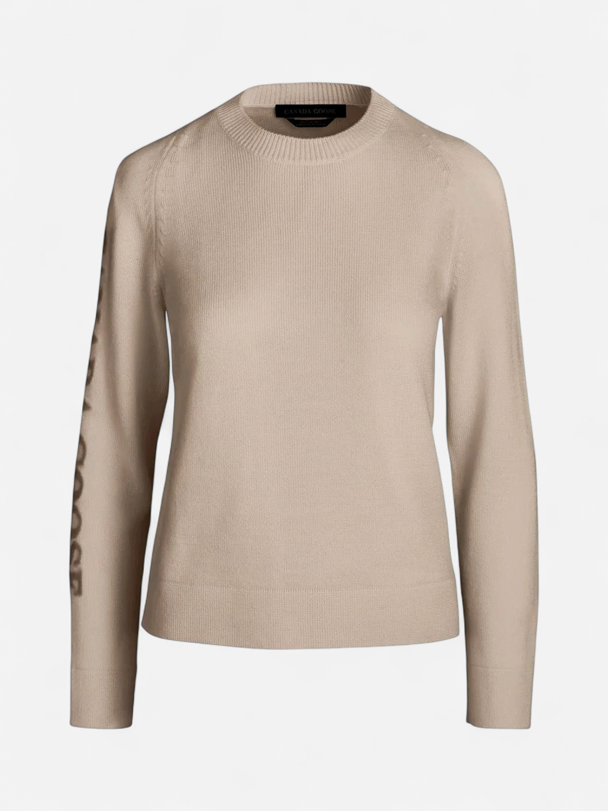Canada Goose Naisten Merinovillainen Neule, SATURNA CREWNECK Vaaleanpunainen