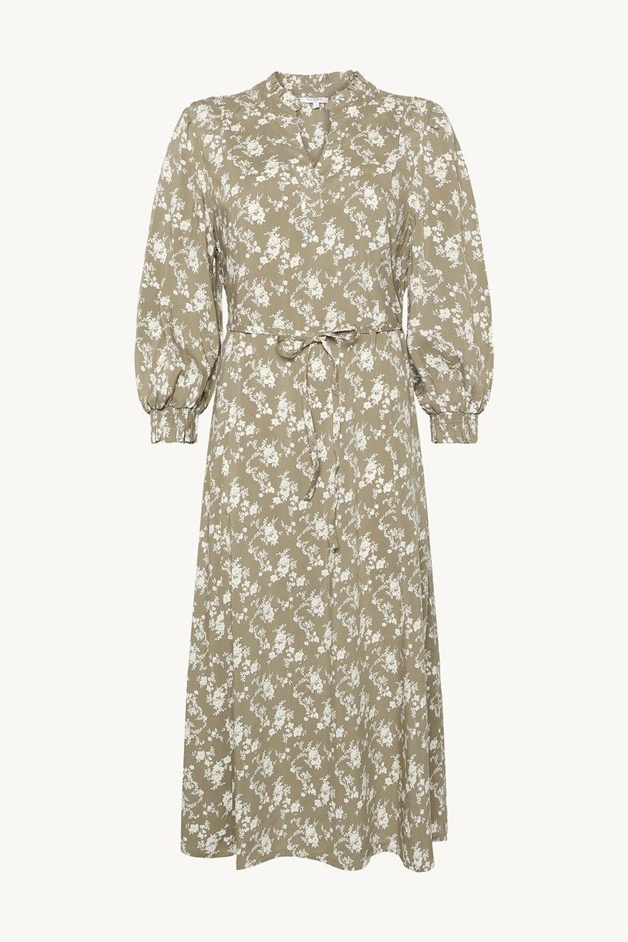 Claire naisten mekko, DAGMARA DRESS Vihreä Kuosi