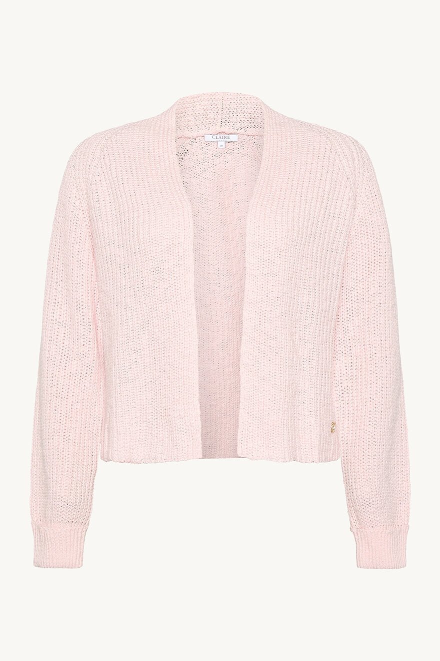 Claire naisten neule, CELINE CARDIGAN Vaaleanpunainen