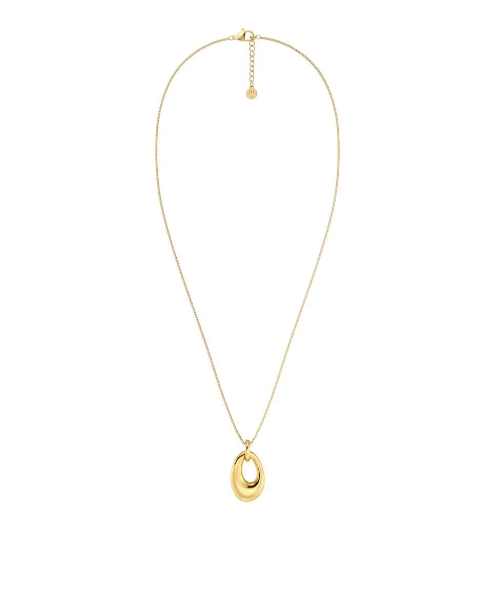 Edblad kaulakoru Azura Necklace S, Gold Pleated