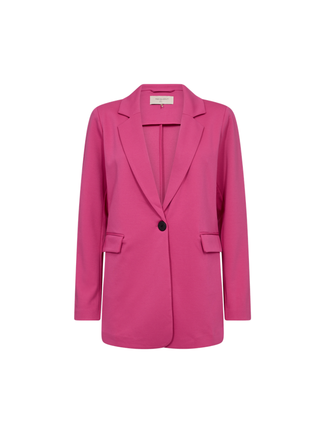 Freequent Naisten Bleiseri Nanni ja Fashion Strukture Pinkki