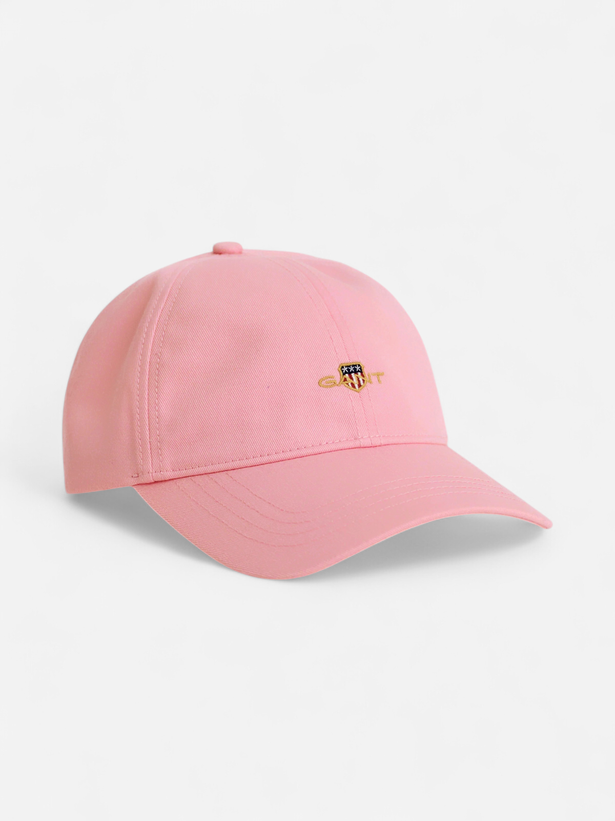 Gant naisten lippis, SHIELD COTTON TWILL CAP Vaaleanpunainen