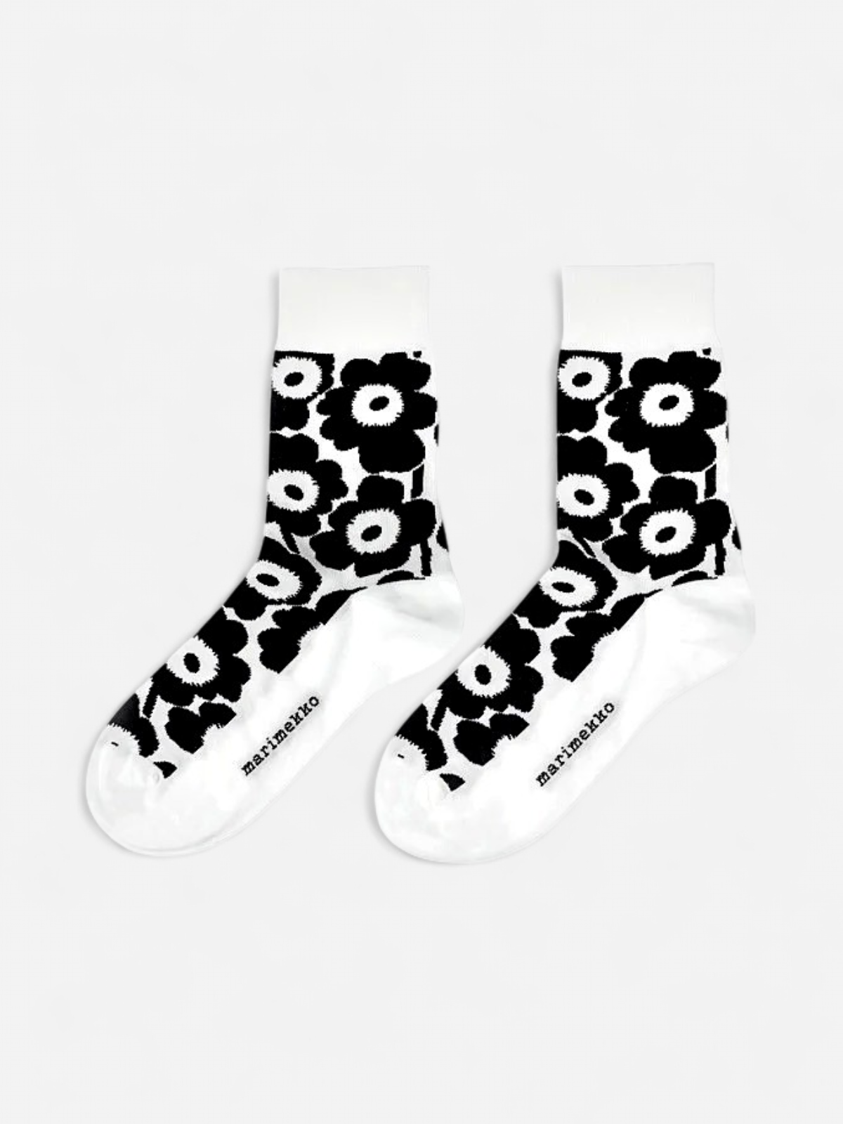 Marimekko Unikko Sukat Musta Kuosi