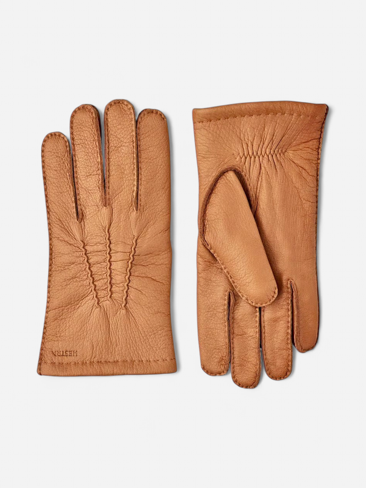 Hestra unisex käsineet MATTHEW GLOVE WITH WOOL LINING, konjakinruskea