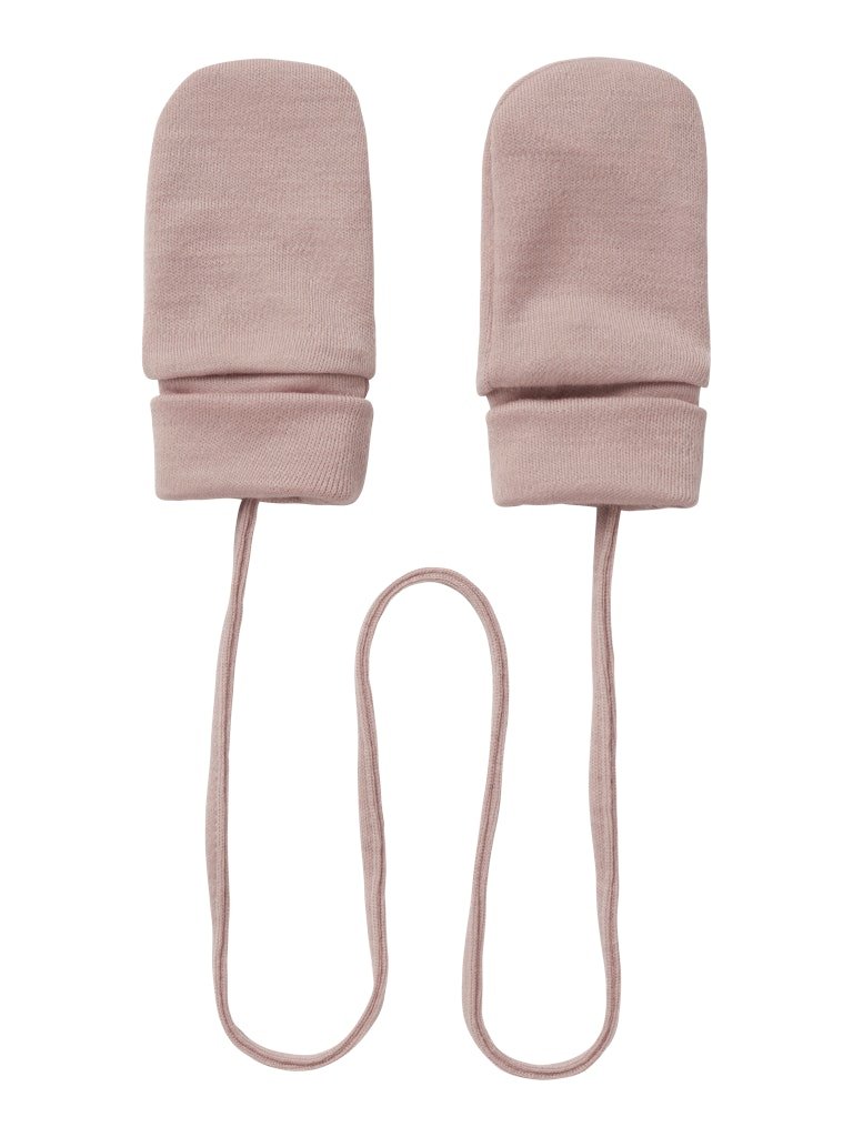 Name It lasten lapaset, NBFWILLIT WOOL MITTENS WO/THUMB Vaaleanpunainen