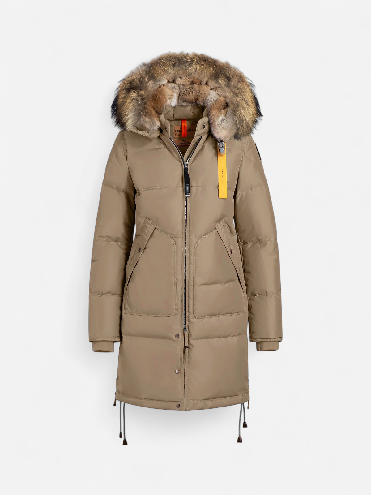 Parajumpers Naisten Untuvatakki, Long  Bear Down Jacket Beige