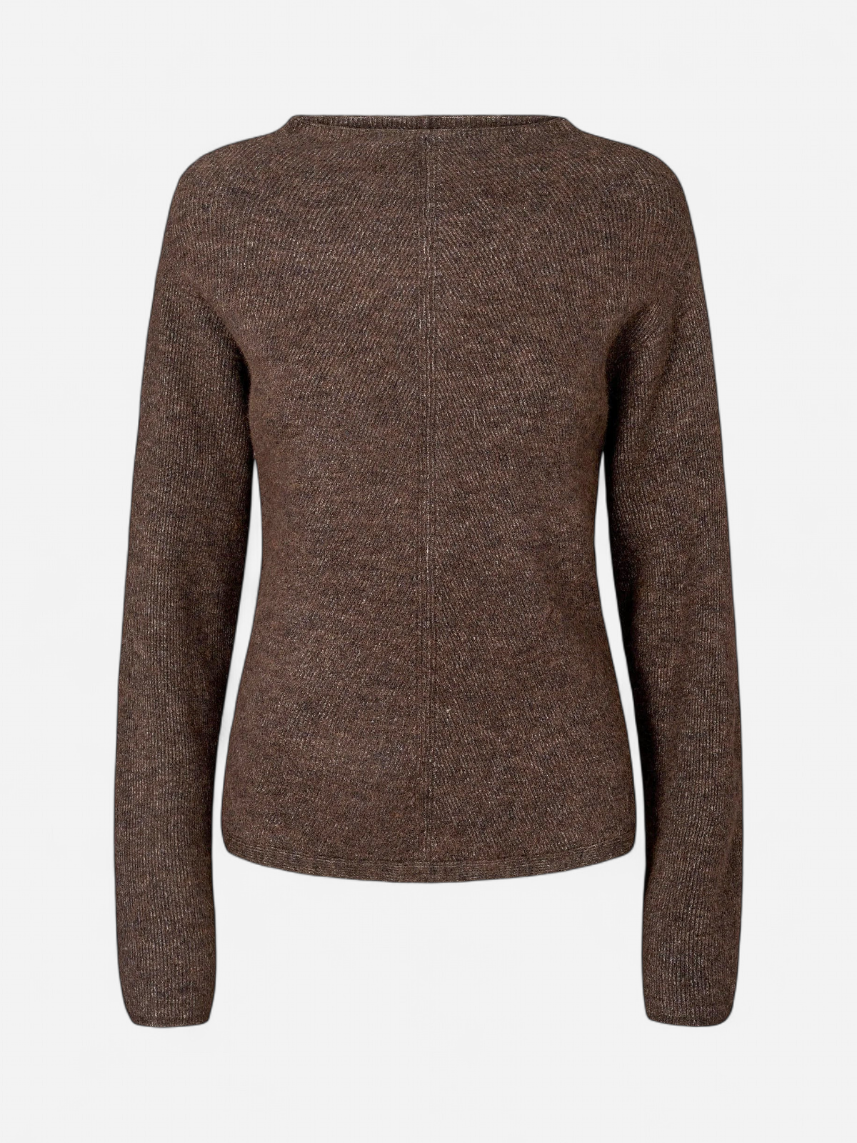 Philosophy Blues Original naisten neulepusero, TORNA KNIT Tummanruskea