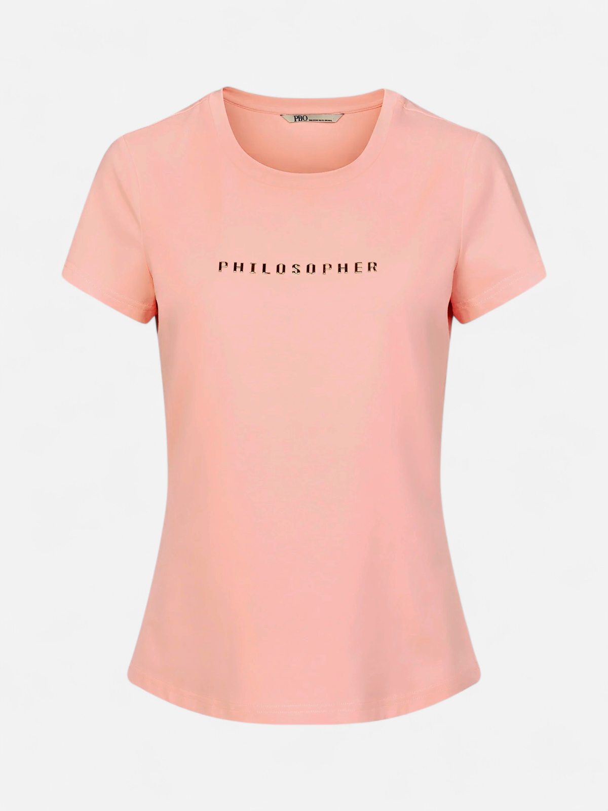 Philosophy Blues Original naisten t-paita, PHILOSOPHER T-SHIRT Koralli