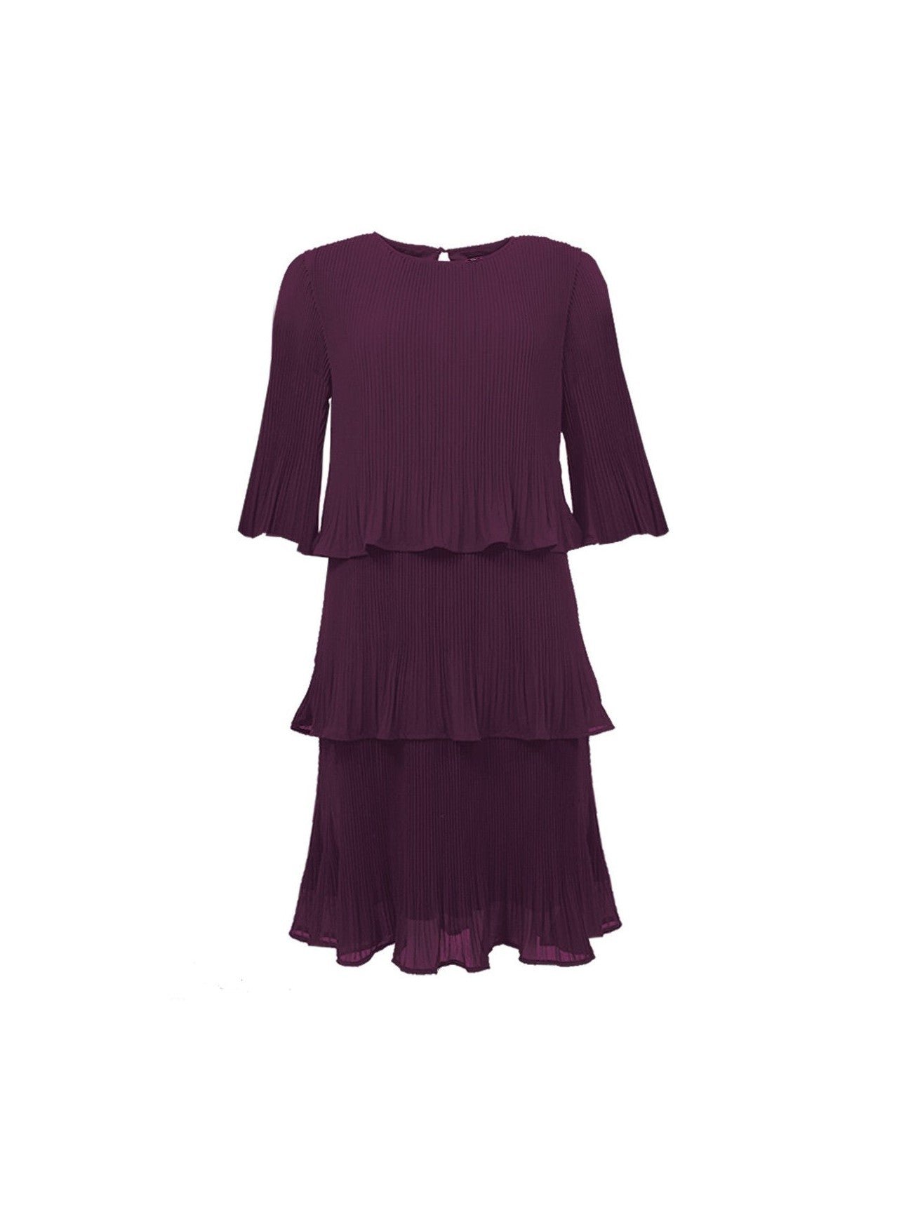 S.T.I naisten mekko, CALINDA DRESS 105CM Viininpunainen