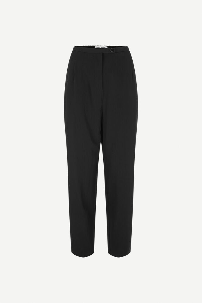 Samsoe and Samsoe Naisten Housut HALLIE TROUSERS 14596 Musta
