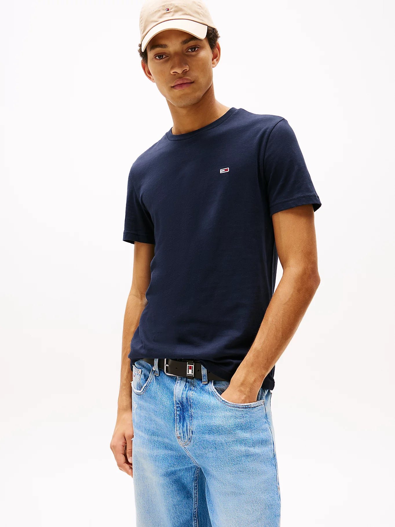 Tommy Jeans miesten t-paita, TJM XSLIM  JERSEY TEE Tummansininen