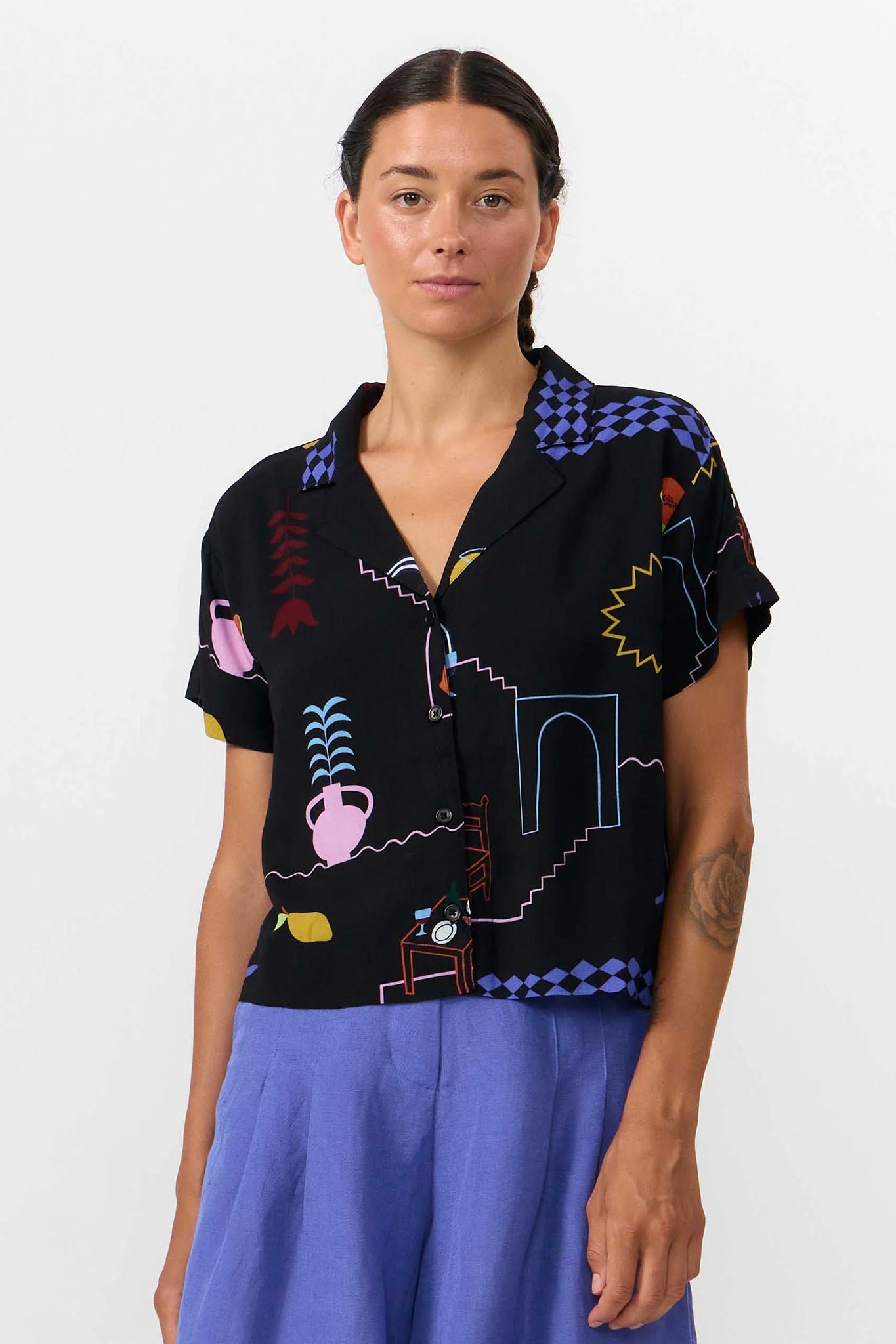 Nyasa Shirt Print Holiday