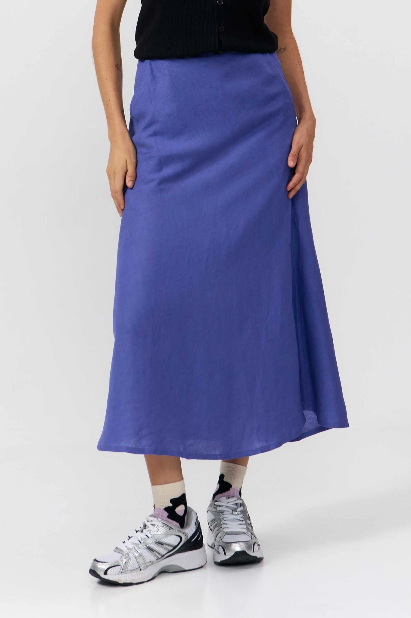 Belen Skirt Mid Blue