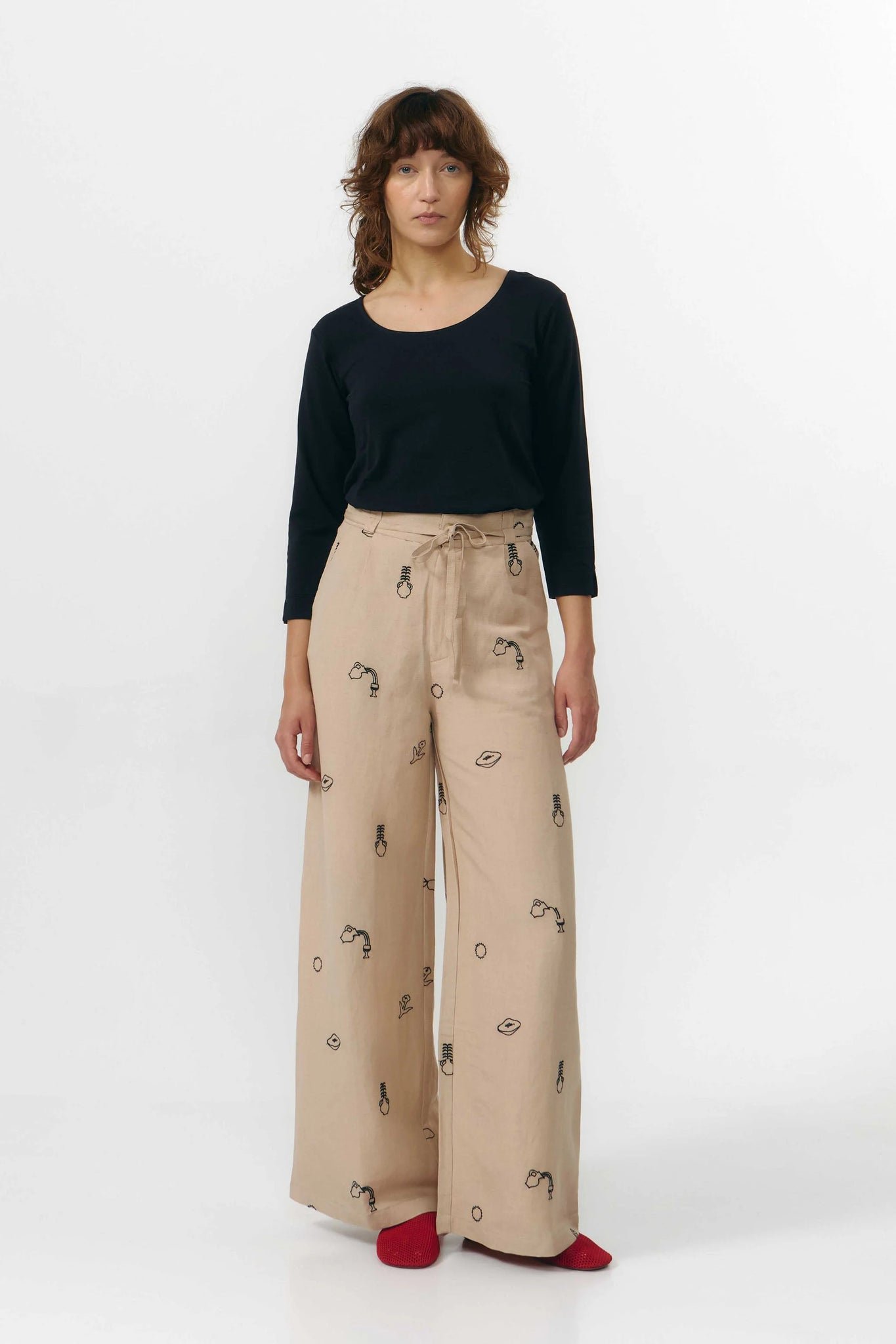 Ramala Pants Embroidery