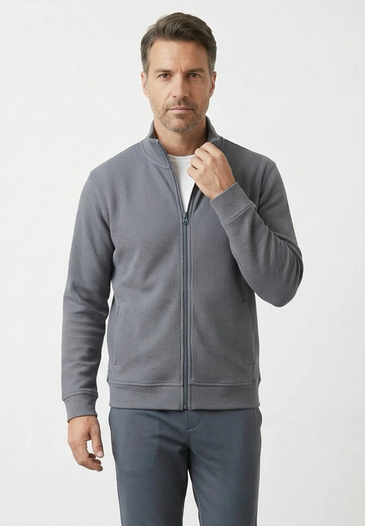Jorrin Waffle Jacket Shadow