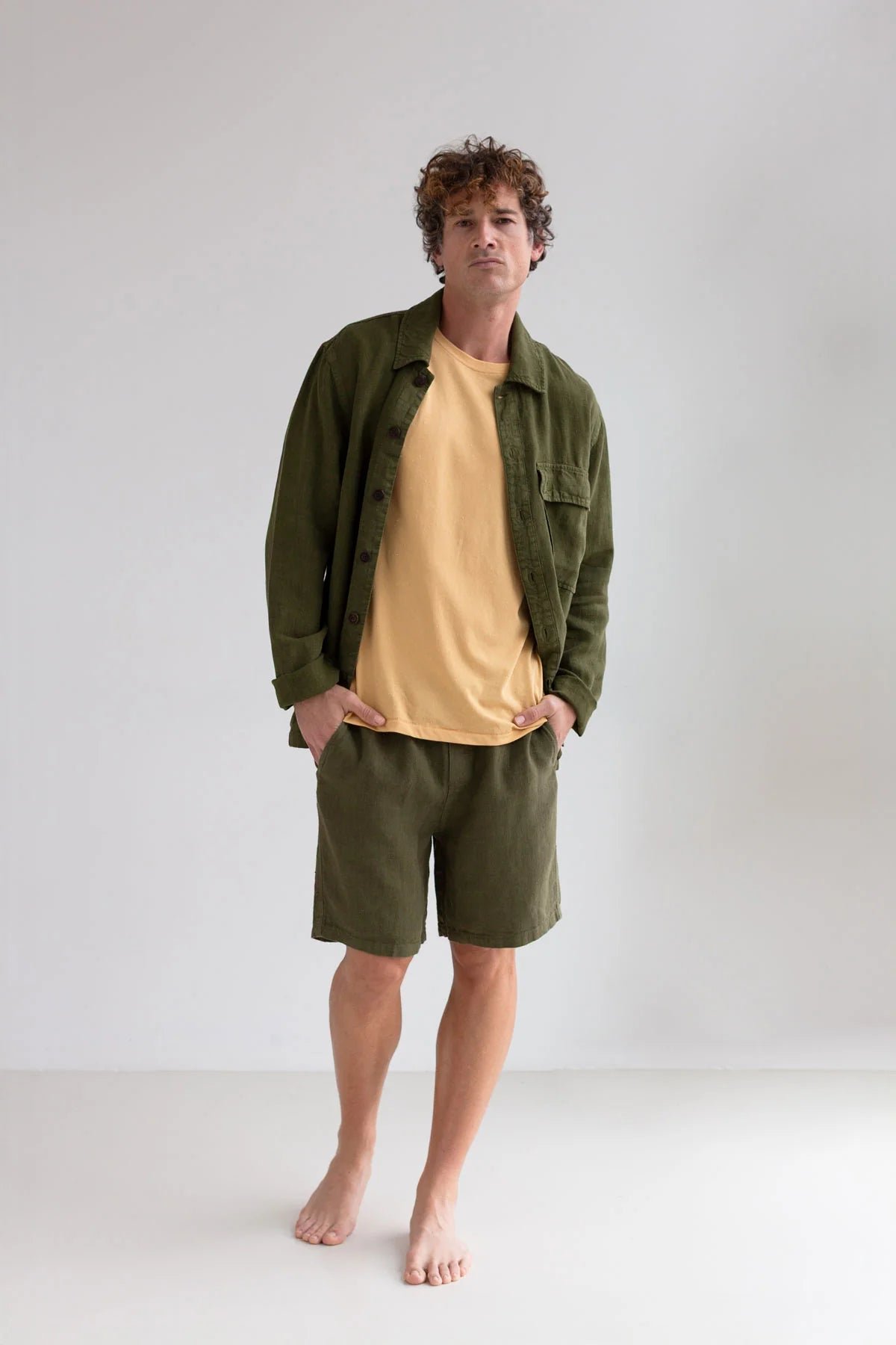Bagaat Shorts Codium Green