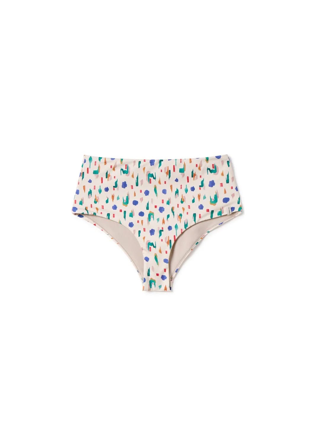 Sutton Bottom Swimsuit Abstract Print