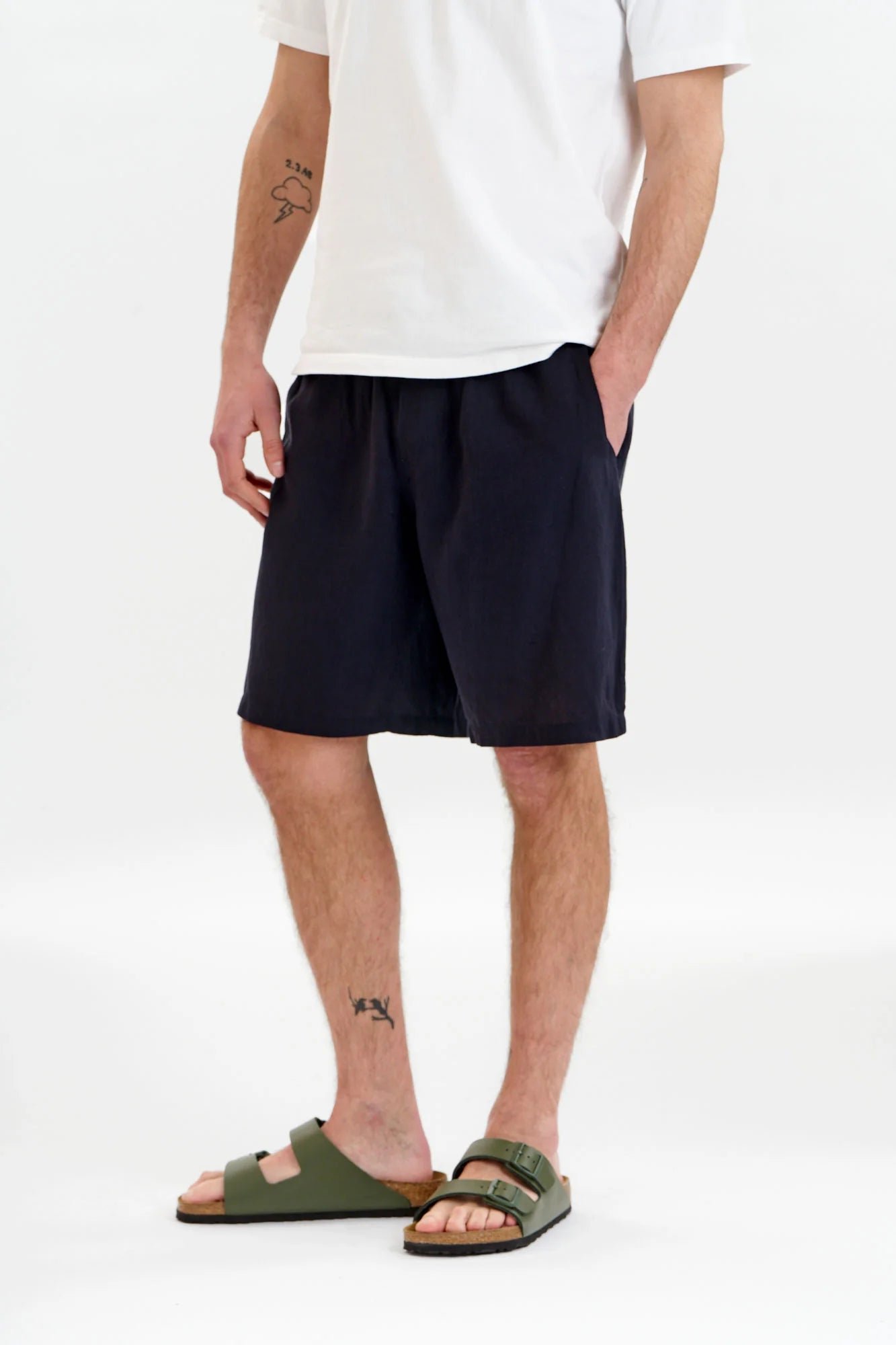 Jerry Shorts Navy Blue