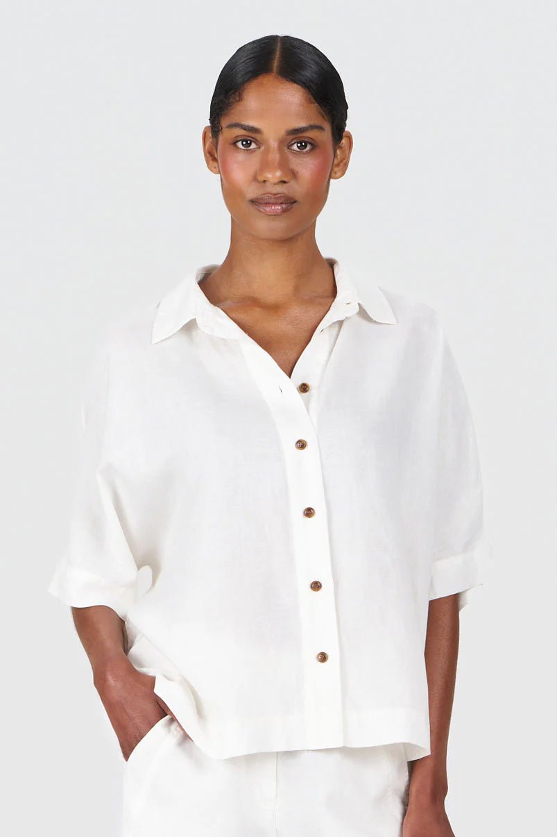 Kimono Shirt White