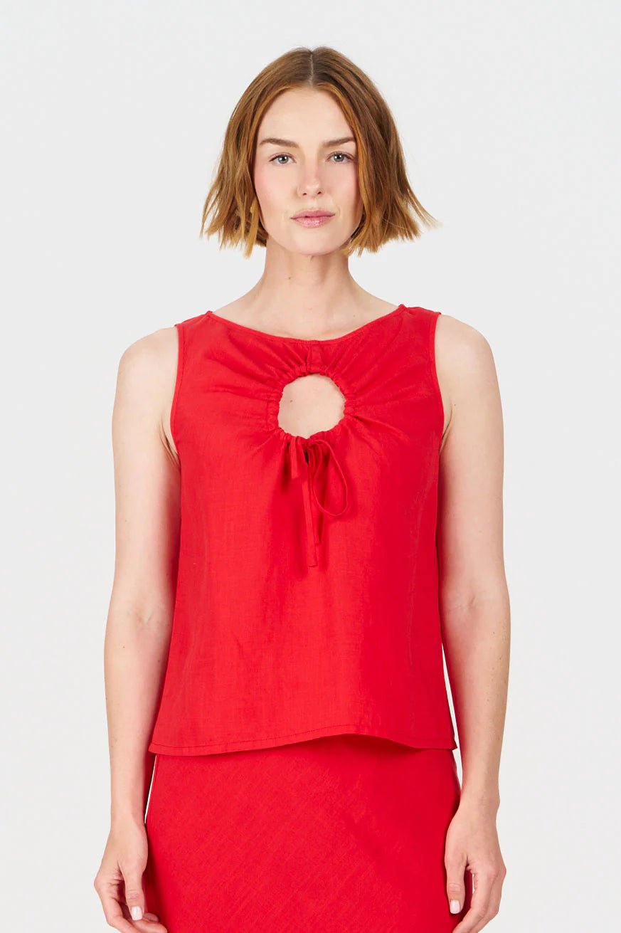 Zizi Top Coral Pink