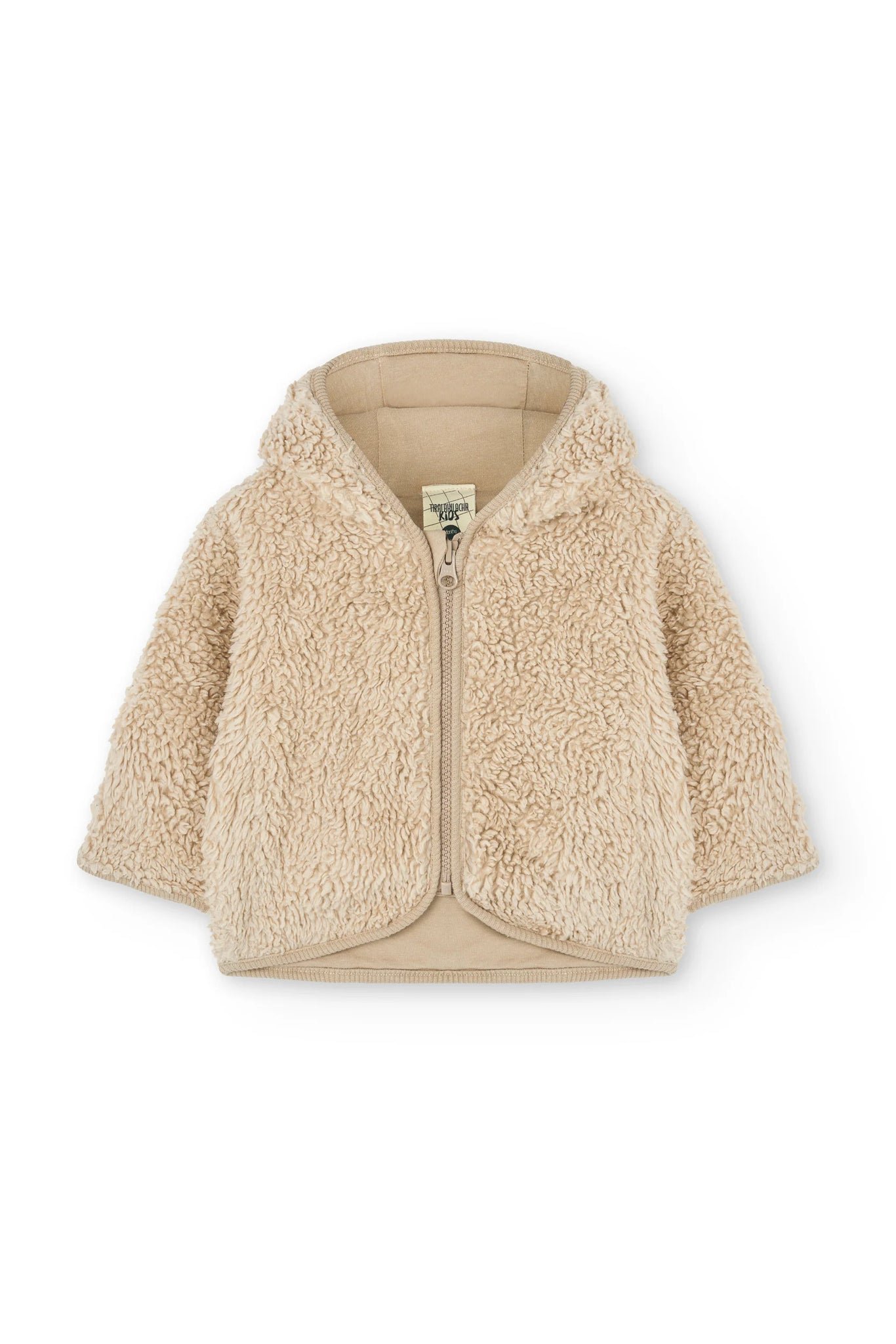 Baby Sherpa Jacket White