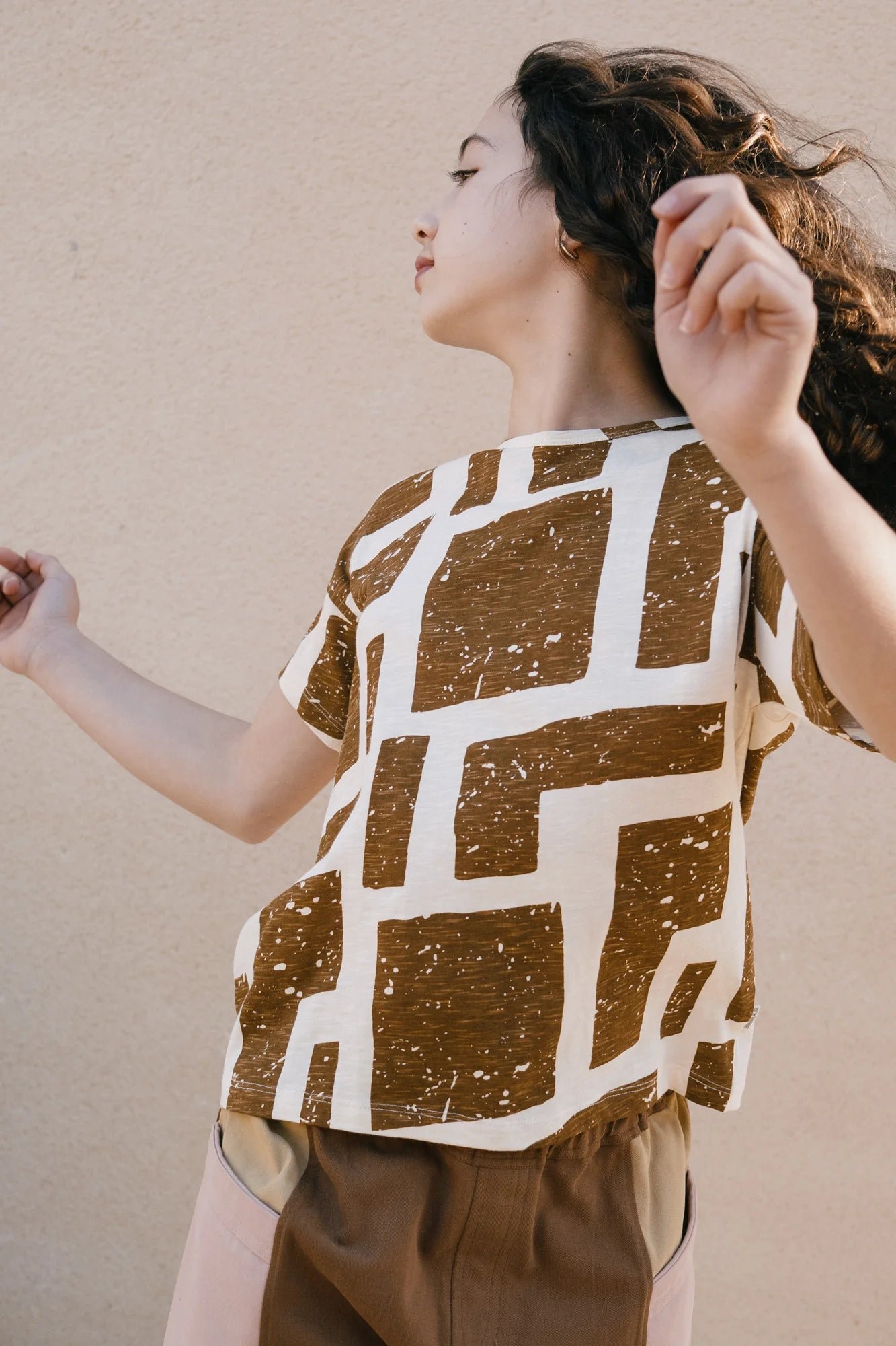 Aura T-Shirt Brown