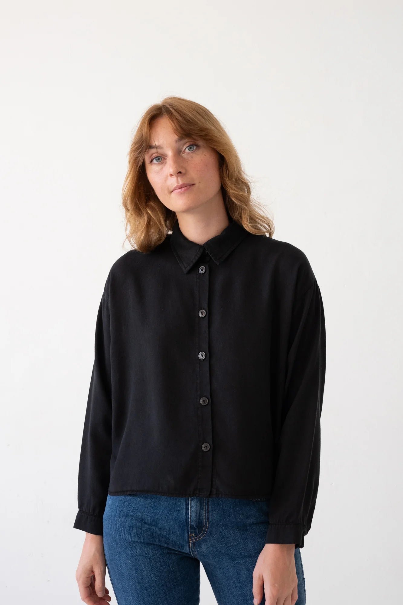 Tait Oversized Shirt Black